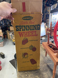 Vintage 1961 Remco Little Red Spinning Wheel Toy with Original Box Educational