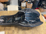 Step Seat White Diamond Stich Harley Dyna 2006^ FXD Street Bob Superglide fxdl