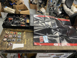 Star Wars Topps Galactic Connexions Disc Display Poster figures Pogs Case Game