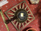 Vintage United Starburst Wall Clock Model 81 MCM Mid Modern Atomic age Collectib