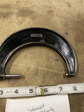 Starrett 3-4 Inch Micrometer #436 Precision Tool Machinist Mechanic Vtg USA