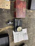 USA Vtg Starrett Dial Test Indicator No. 196B Clamp Machinist Tools orig box