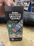 Pittsburgh Steelers 100pc Poker Chip Set - 11.5g Casino Style Football Fan
