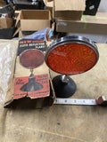 Stratolite Amber Red Reflector Suction Cup Hot Rod Man Cave Classic Car truck