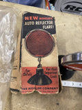Stratolite Amber Red Reflector Suction Cup Hot Rod Man Cave Classic Car truck