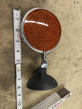 Stratolite Amber Red Reflector Suction Cup Hot Rod Man Cave Classic Car truck