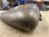 Custom 4 Gallon 2" Stretched Gas Fuel Tank EFI Harley Sportster 883 1200 07^ Ind