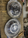 1959-1960 Studebaker Lark Hawk 15-Inch Full Wheel Cover Hubcap AC-2937 Pair
