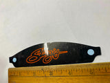 Sissybar Nameplate Sturgis FXDB Decal Emblem Harley 1991 99019-91 Backrest orang