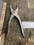Tandy Vintage Leather craftsman handheld eyelet snap-setting pliers Tool Adjusta