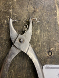 Tandy Vintage Leather craftsman handheld eyelet snap-setting pliers Tool Adjusta