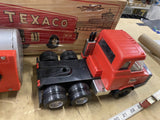 TEXACO Oil Tanker Truck 1970s Steel Promo Toy Vintage Collectible Original Box