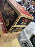 TEXACO Oil Tanker Truck 1970s Steel Promo Toy Vintage Collectible Original Box