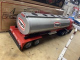 TEXACO Oil Tanker Truck 1970s Steel Promo Toy Vintage Collectible Original Box