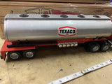 TEXACO Oil Tanker Truck 1970s Steel Promo Toy Vintage Collectible Original Box