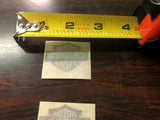 Medium HD Harley Pair of Decals Stickers