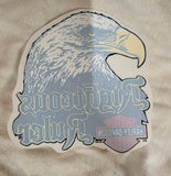 NOS Harley Davidson Righteous Ruler Eagle Medium Vinyl Decal Sticker Emblem