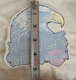 NOS Harley Davidson Righteous Ruler Eagle Medium Vinyl Decal Sticker Emblem