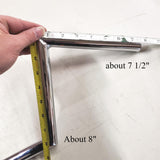 7/8" MINI CHOPPER BARS Motorcycle Handlebars Chrome Custom Chopper Bobber 7"