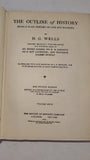 The Outline of History H.G. Wells 1922 Fourth Edition Vol 4 Vintage Hardcover