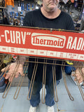 Vtg Thermoid Redi-Curv Radiator Hose Tin Sign Store Display Rack Décor Advertisi