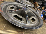1967-1969 Ford Thunderbird Chrome Black Hubcap Vintage Wheel Cover Rare