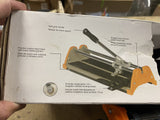 HDX 14-in Tile Cutter 548-755 Cuts Ceramic & Porcelain Steel Tool Box Flooring
