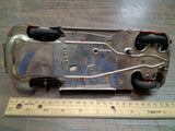 Vintage Distler D-3150 Tin Wind Up Police Car Germany As-Is PARTS MISSING WHEEL