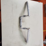 1" Z BARS Twisted Motorcycle Handlebars Chrome Triumph Honda Chopper Bobber 6"
