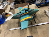 1979 Tonka Hand Commander Turbo Prop Airplane Toy Blue plane Vintage Toys