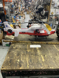 Tonka Motorized Rescue Helicopter #8 with Power Winch, Lights Siren Toy Works!