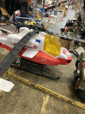 Tonka Motorized Rescue Helicopter #8 with Power Winch, Lights Siren Toy Works!