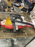 Tonka Motorized Rescue Helicopter #8 with Power Winch, Lights Siren Toy Works!