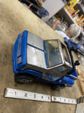Vintage 1979 Tonka Sparkly Blue Ford Pickup Truck 1:64 Pressed Steel Toy
