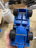 Vintage 1979 Tonka Sparkly Blue Ford Pickup Truck 1:64 Pressed Steel Toy