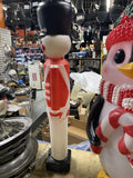 Toy Soldier Nutcracker Blow Mold Christmas Yard Décor Union 29" Collectible