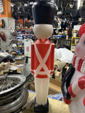 Toy Soldier Nutcracker Blow Mold Christmas Yard Décor Union 29" Collectible