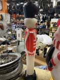 Toy Soldier Nutcracker Blow Mold Christmas Yard Décor Union 29" Collectible