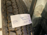Vtg Triumph T120 Conical Bonneville Rear Wheel Rim Hub 3x16 500 650 Avon Nice!