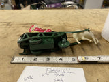 Vtg Celluloid Wind-Up Santa Sleigh Toy Japan 50's Christmas Decor Toy Plastic!