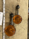 Rear Turn Signals OEM Kawasaki 70's KZ400 550 750 250 Factory Motorcycle