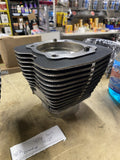 4 1/4 bore Pistons Diamond Cut Harley Twin Cam Cylinders Touring Softail Dyna