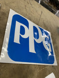 PPG Industries vinyl decal wall sticker Pittsburgh Plate glass Paint Body shop