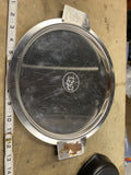 Vintage U.S USS Steel Collector Plate 14" Serving Tray Display Advertising Promo