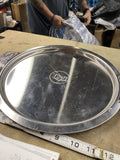 Vintage U.S USS Steel Collector Plate 14" Serving Tray Display Advertising Promo