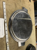 Vintage U.S USS Steel Collector Plate 14" Serving Tray Display Advertising Promo
