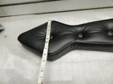 Custom VTG Diamond Tall Sissybar Seat Backrest Pad Chopper Bobber Harley Honda