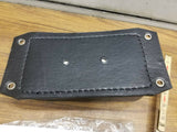 Black Diamond Solo P Pad Passenger Seat Harley chopper Bobber Motorcycle Old sch