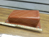 Tan Diamond Solo P Pad Passenger Seat Harley chopper Bobber Motorcycle Old schoo