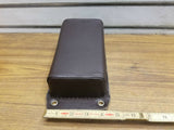 Brown Smooth Solo P Pad Passenger Seat Harley chopper Bobber Motorcycle Old scho